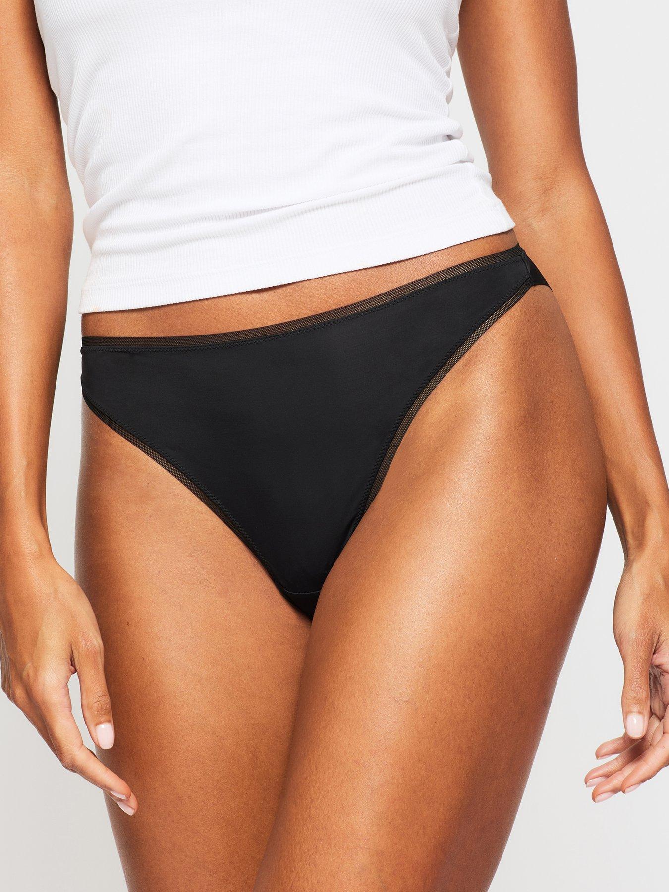 Image 3 of 6 of Knickerbox 3 Pack Micro High Leg Brief - Multi