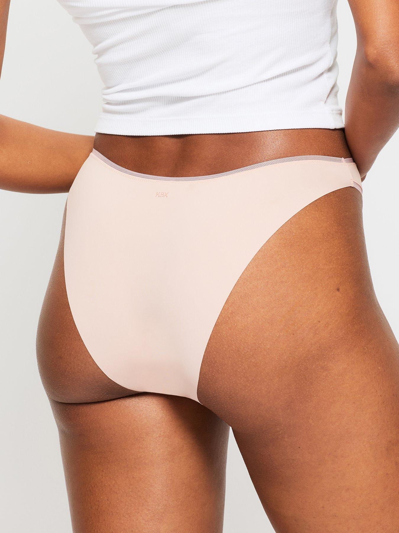 Image 4 of 6 of Knickerbox 3 Pack Micro High Leg Brief - Multi