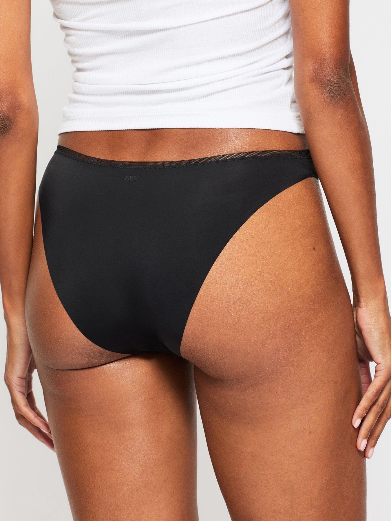 Image 5 of 6 of Knickerbox 3 Pack Micro High Leg Brief - Multi