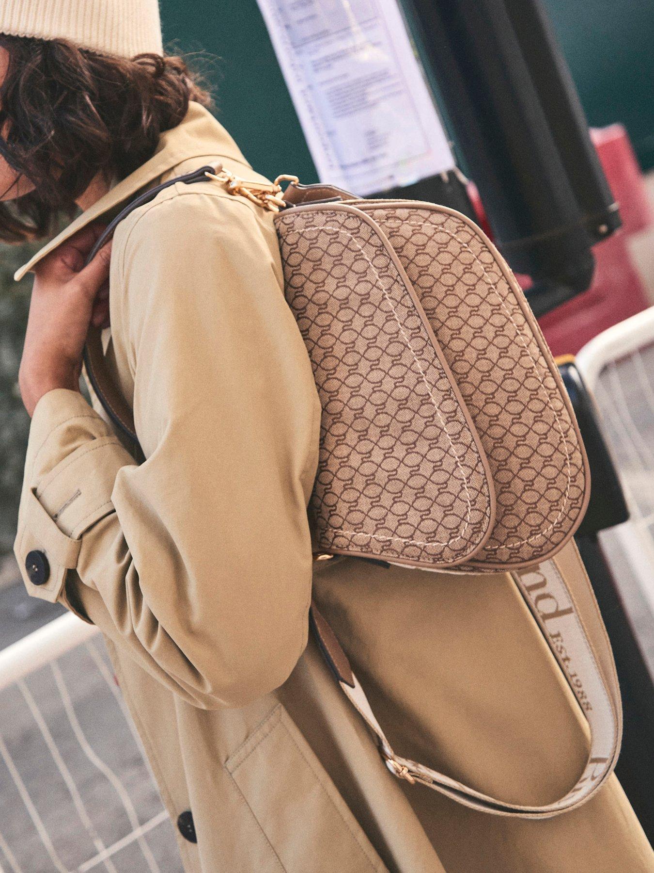  image of river-island-ri-monogram-shoulder-bag