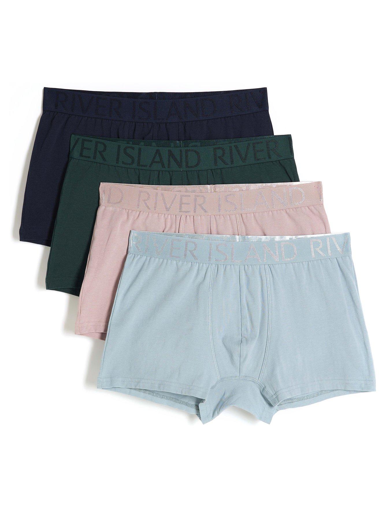river-island-mixed-pastel-stretch-ri-trunks-4-pack-multi
