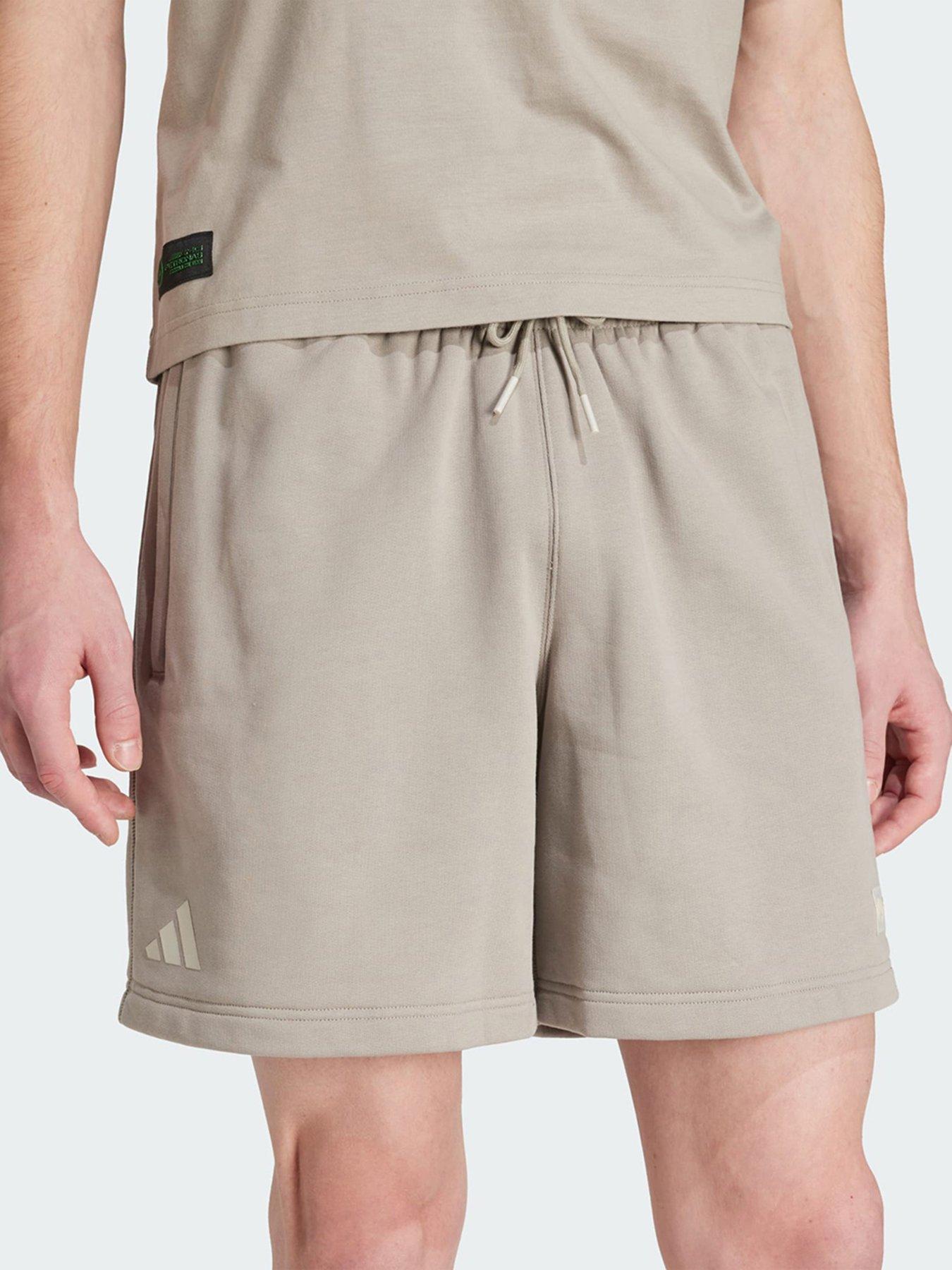adidas-mercedes-amg-petronas-formula-one-team-premium-sweat-short-men-beige