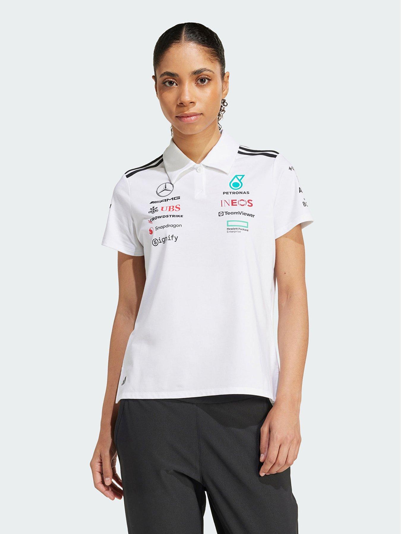  image of adidas-mercedes-amg-petronas-formula-one-team-polo-white-women