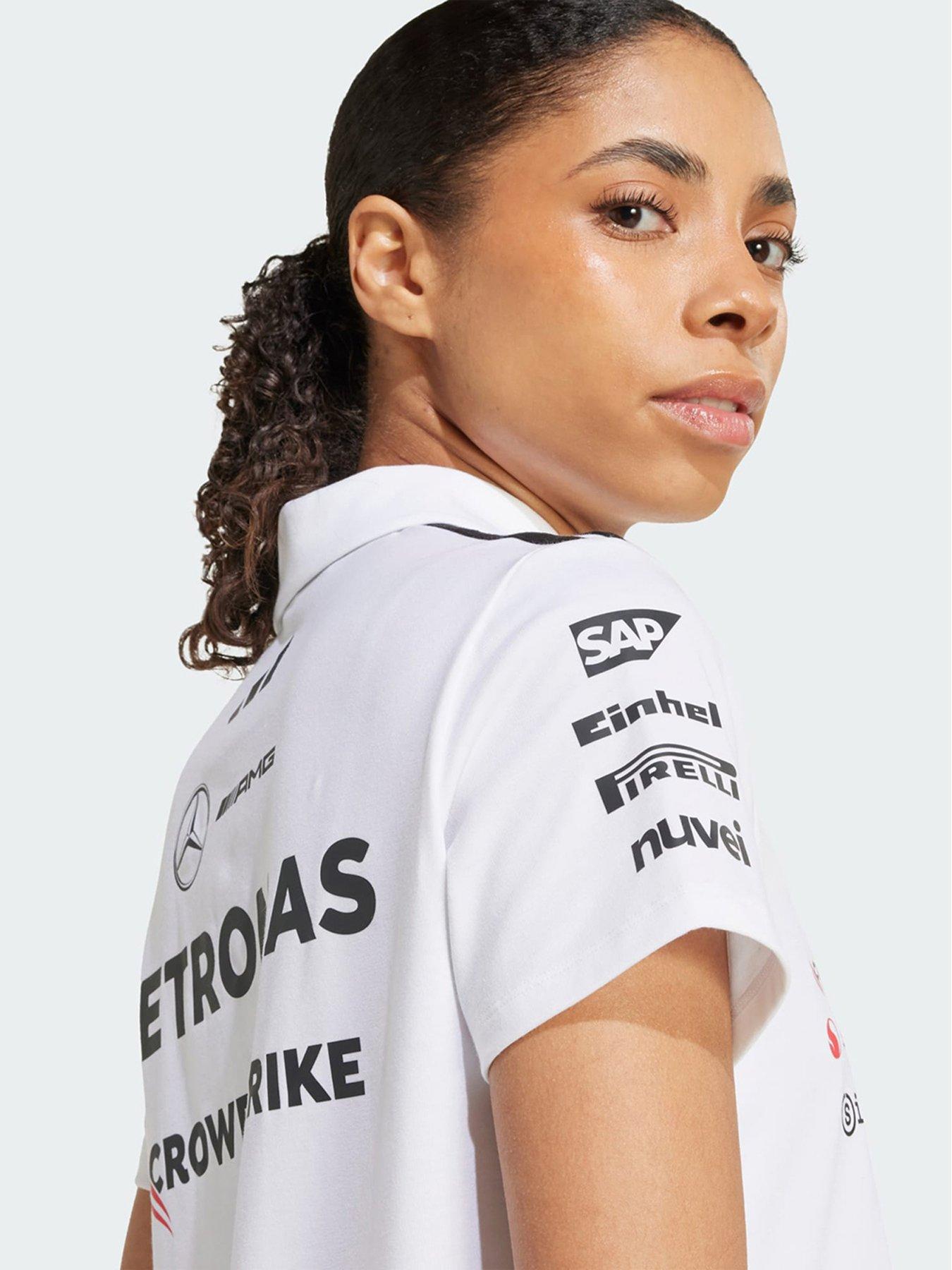  image of adidas-mercedes-amg-petronas-formula-one-team-polo-white-women