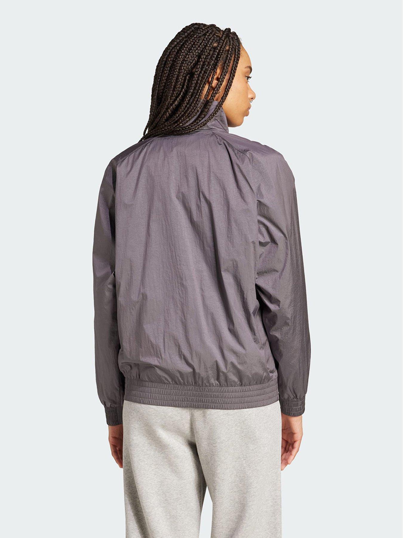  image of adidas-mercedes-amg-petronas-formula-one-team-premium-woven-track-top-women-grey