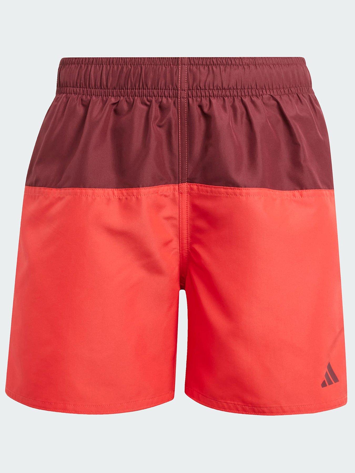 undefined Colorblock Swim Shorts 4.5-Inch Kids - Dark Red