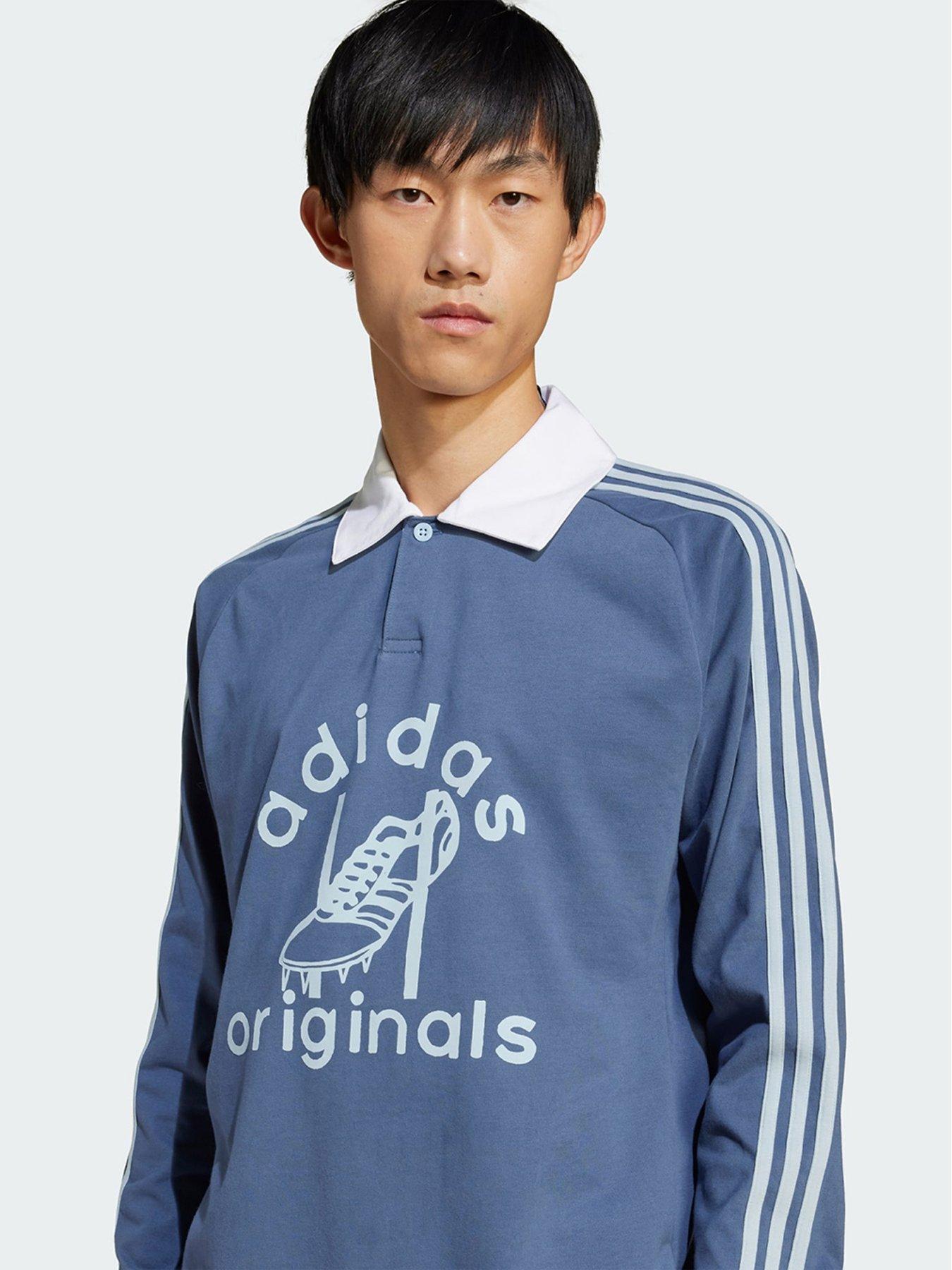  image of adidas-originals-rugby-polo-shirt-blue