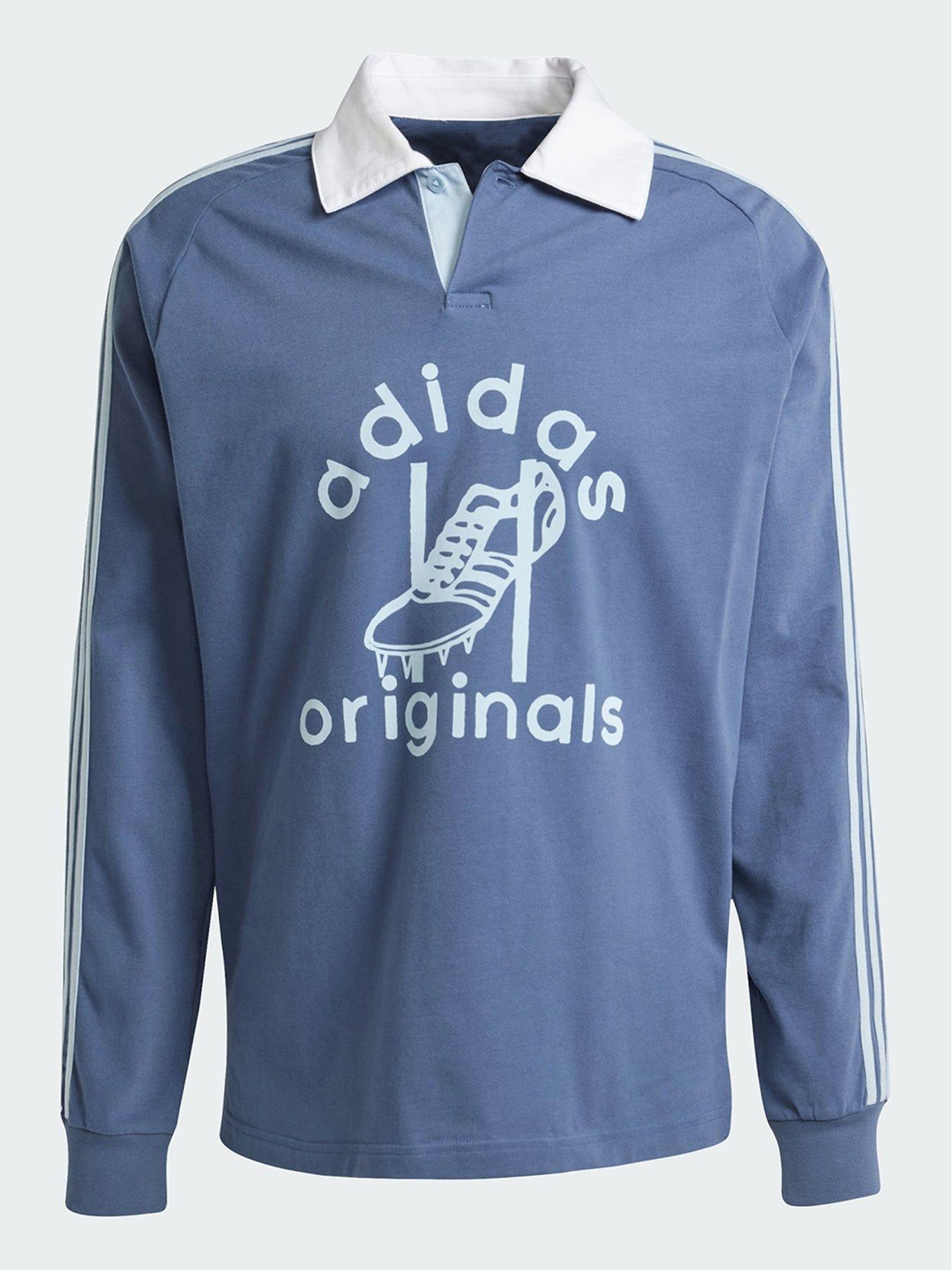  image of adidas-originals-rugby-polo-shirt-blue