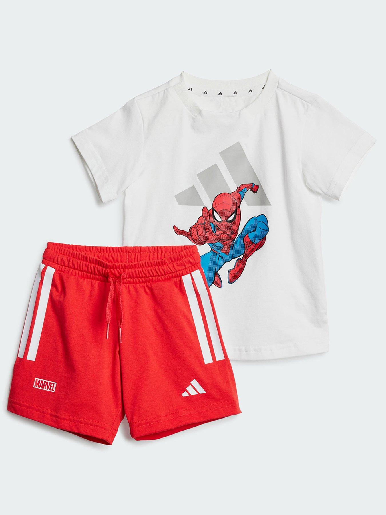 adidas-x-marvel-spider-man-tee-set-kids