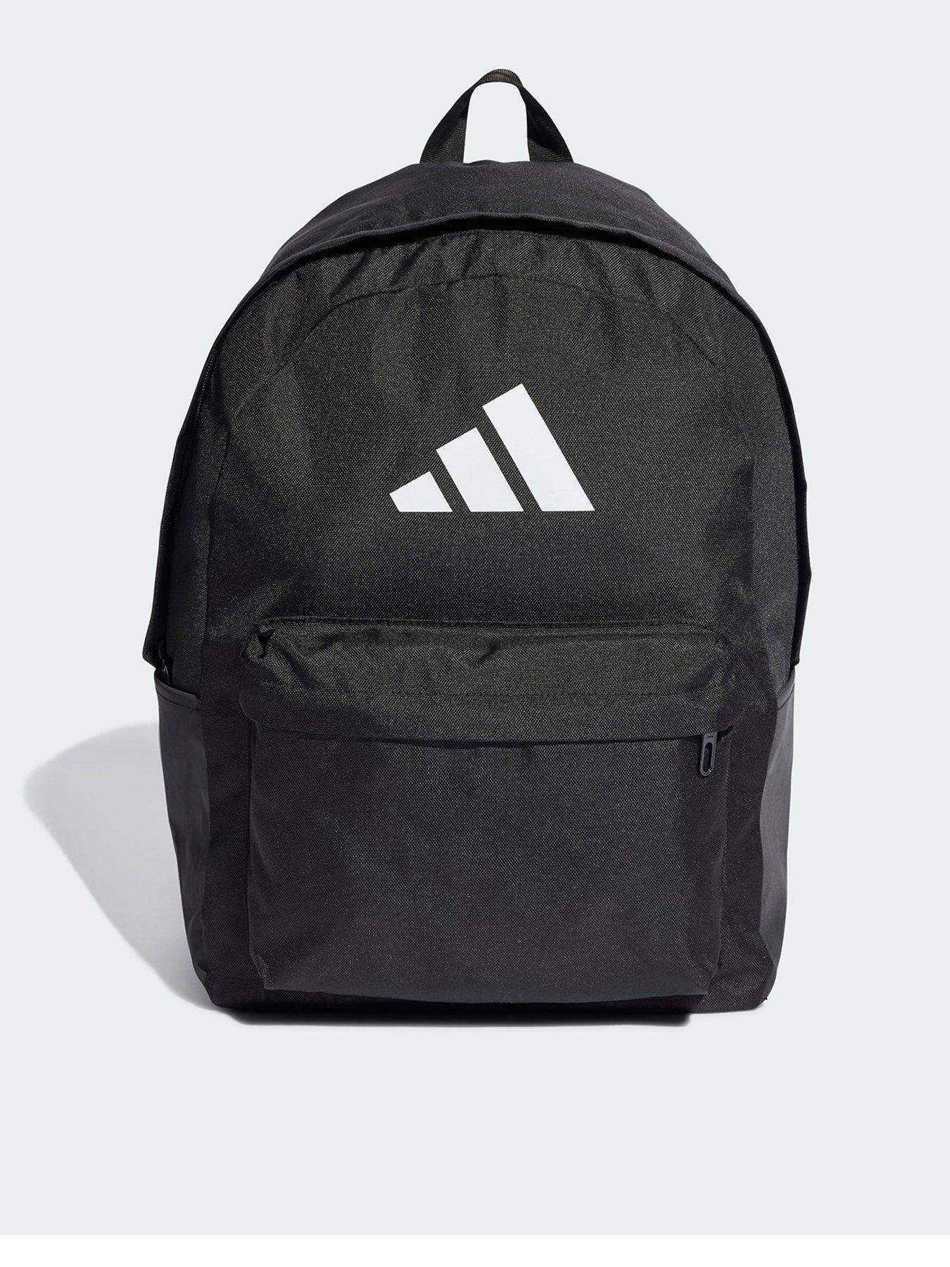 undefined Classic 3 Bar Logo Backpack - Black/White