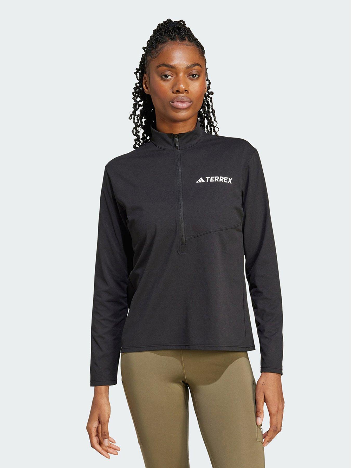 undefined Terrex Multi Climacool 1/2 Zip Long Sleeve Tee