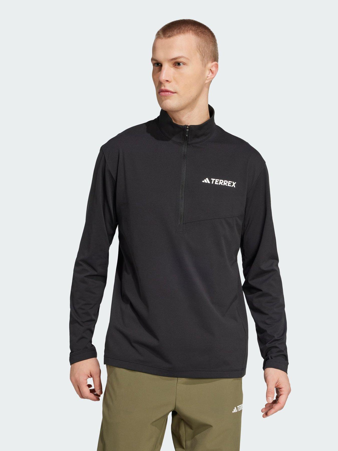 undefined Terrex Multi Climacool 1/2 Zip Long Sleeve Tee
