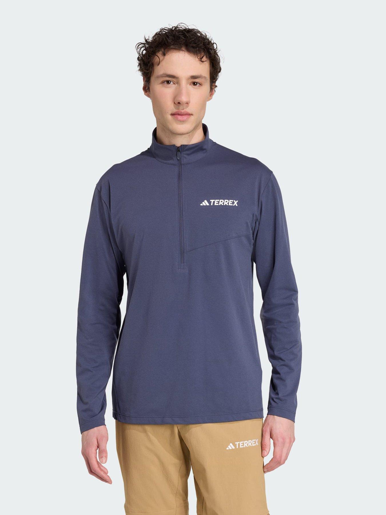 undefined Terrex Multi Climacool 1/2 Zip Long Sleeve Tee