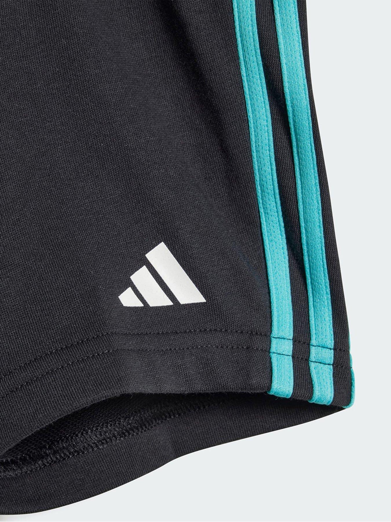  image of adidas-mercedes-amg-petronas-formula-one-team-dna-baby-jogger-short-sleeve-blackwhite