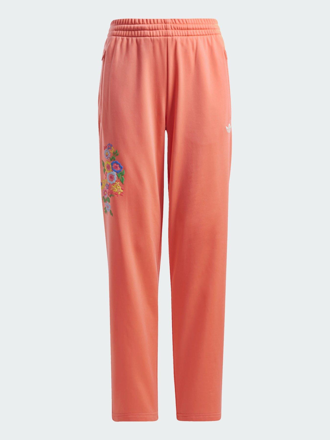  image of adidas-originals-x-liberty-london-firebird-track-pants-kids-red
