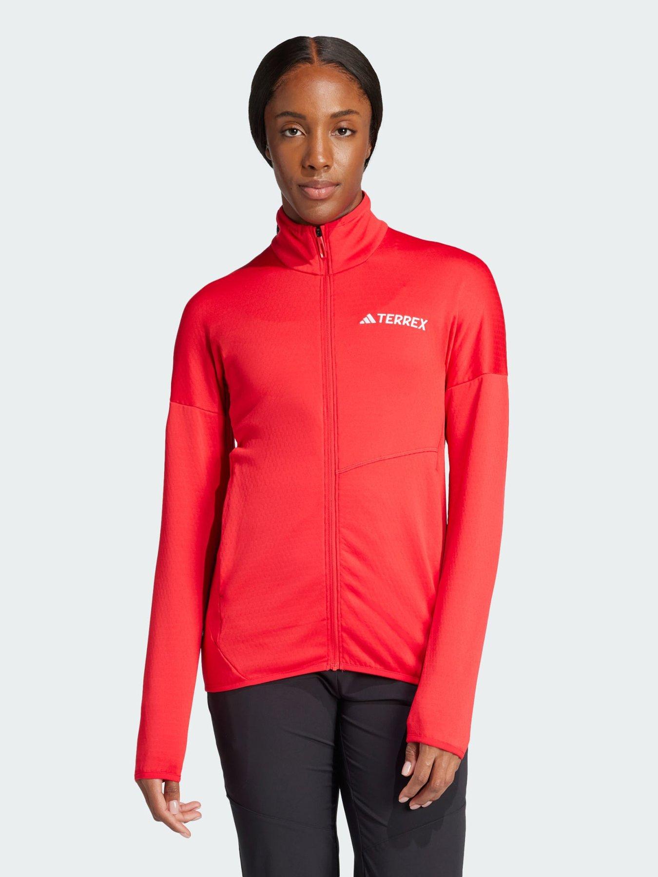 undefined Terrex Xperior Climawarm Light Fleece Jacket - Red