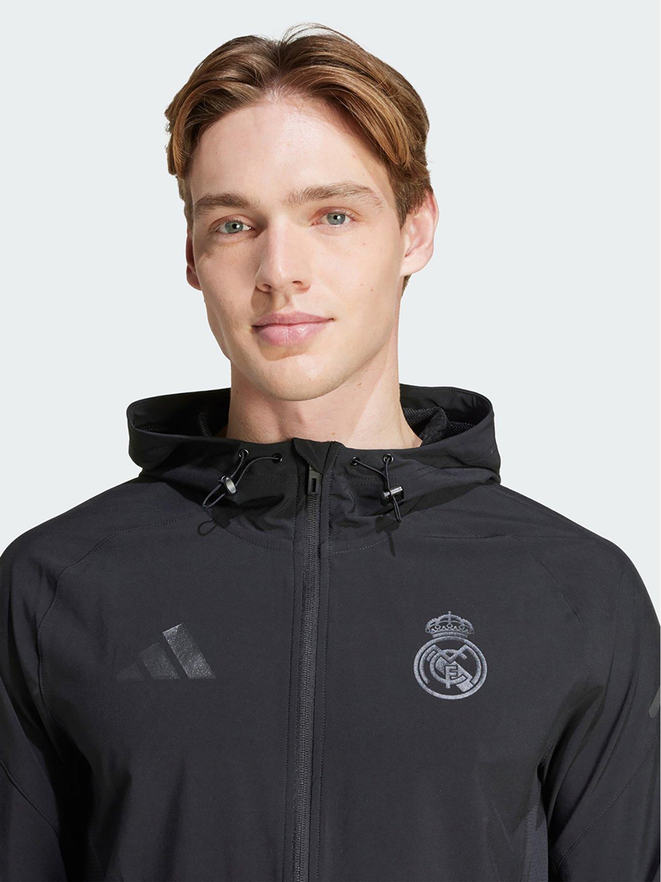  image of adidas-real-madrid-tiro-25-pro-vis-tech-travel-jacket-black
