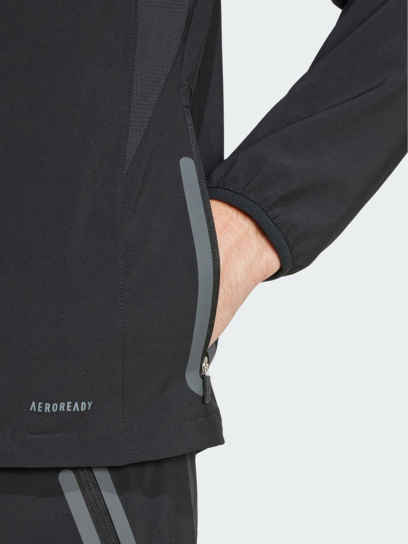  image of adidas-real-madrid-tiro-25-pro-vis-tech-travel-jacket-black