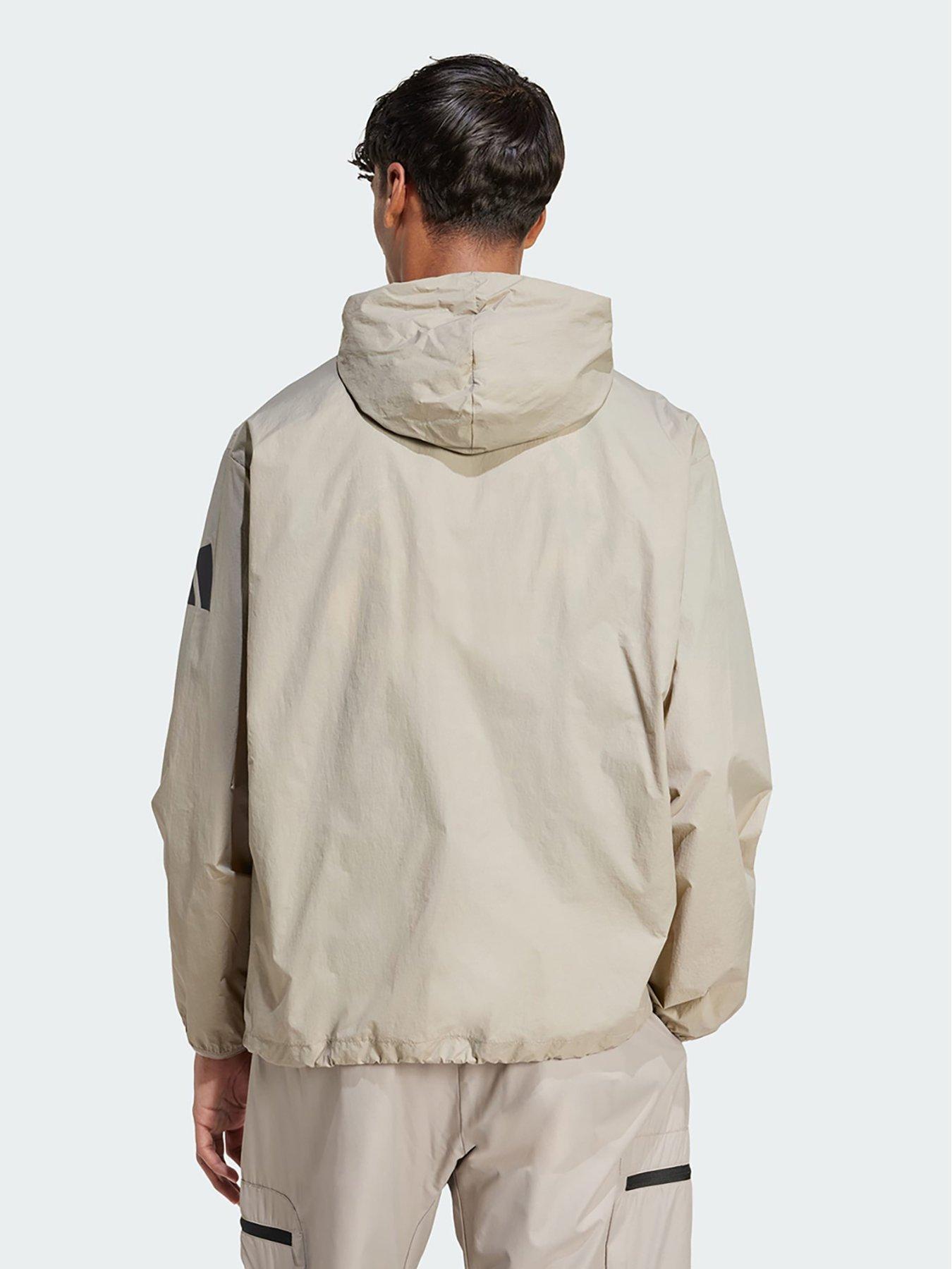 image of adidas-city-escape-windbreaker-beige