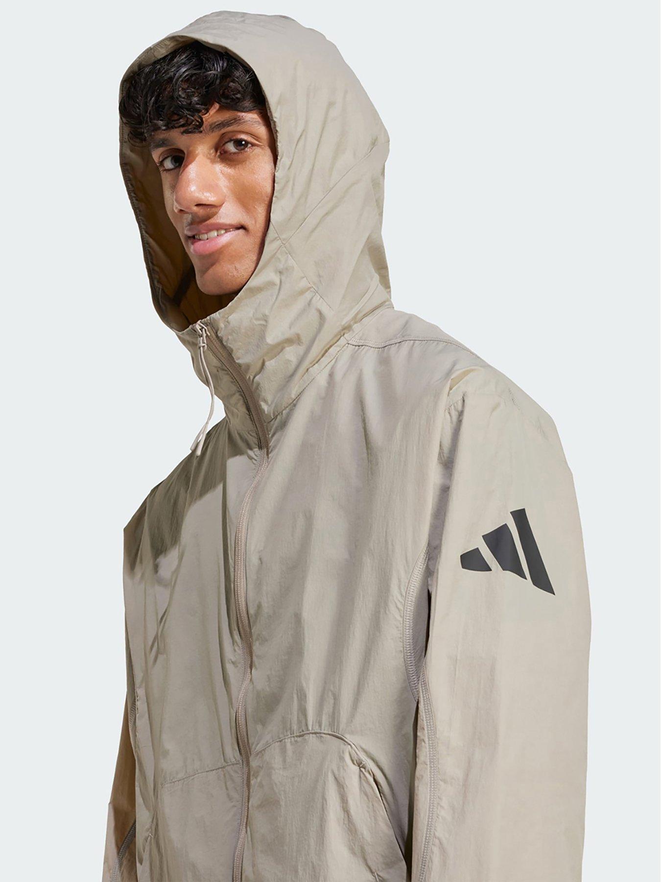  image of adidas-city-escape-windbreaker-beige