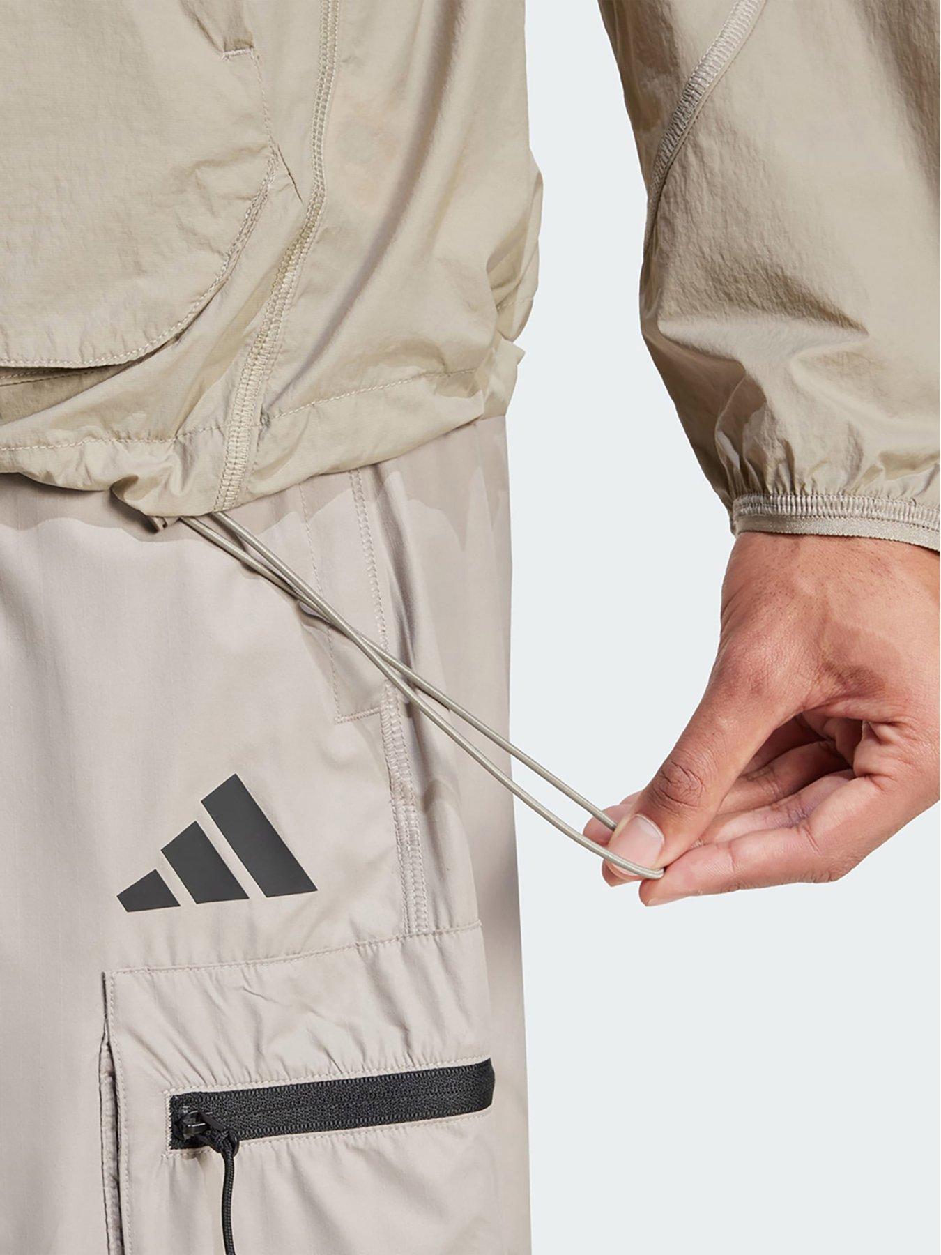  image of adidas-city-escape-windbreaker-beige