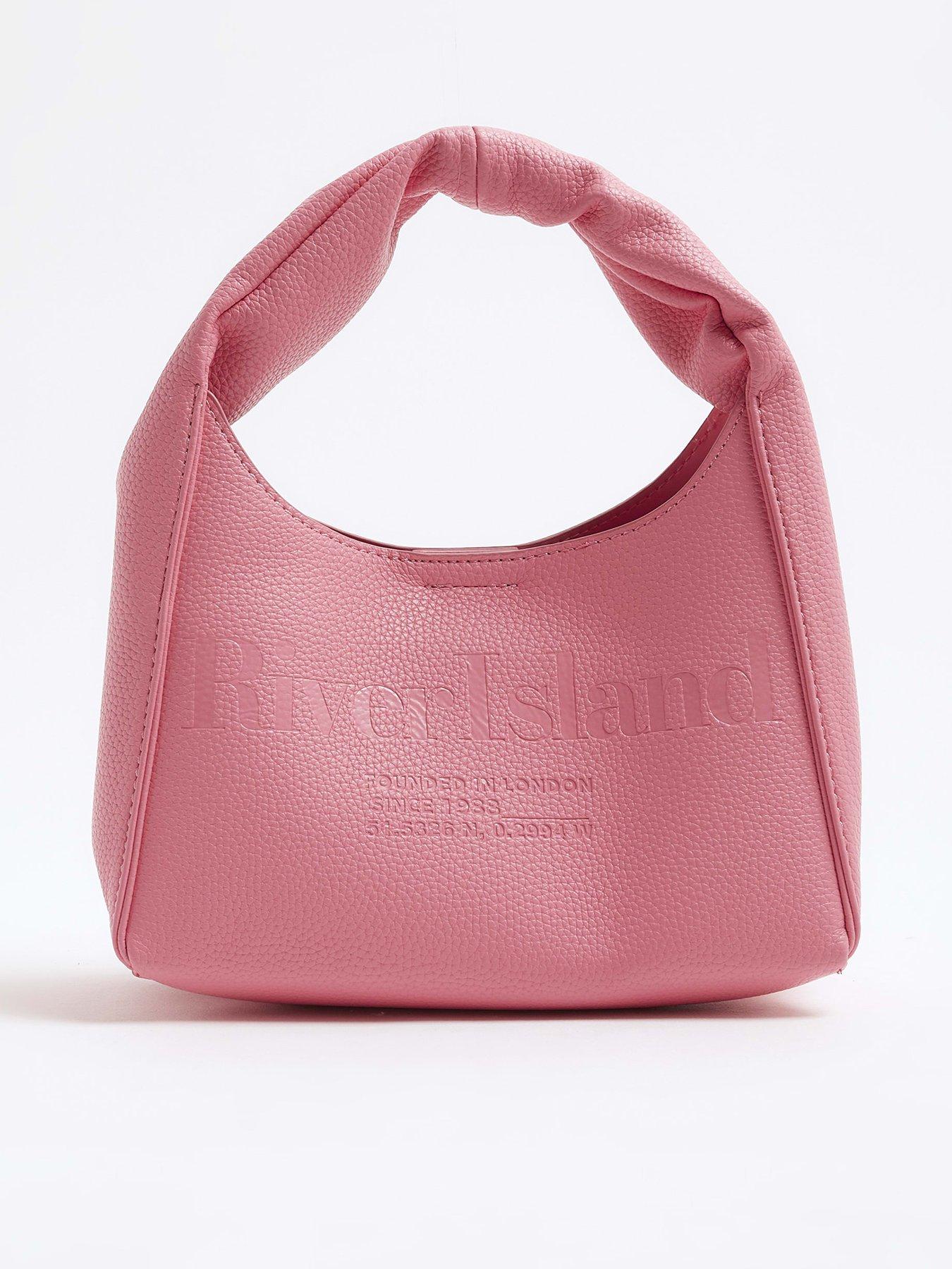 river-island-faux-leather-debossed-ri-scoop-bag