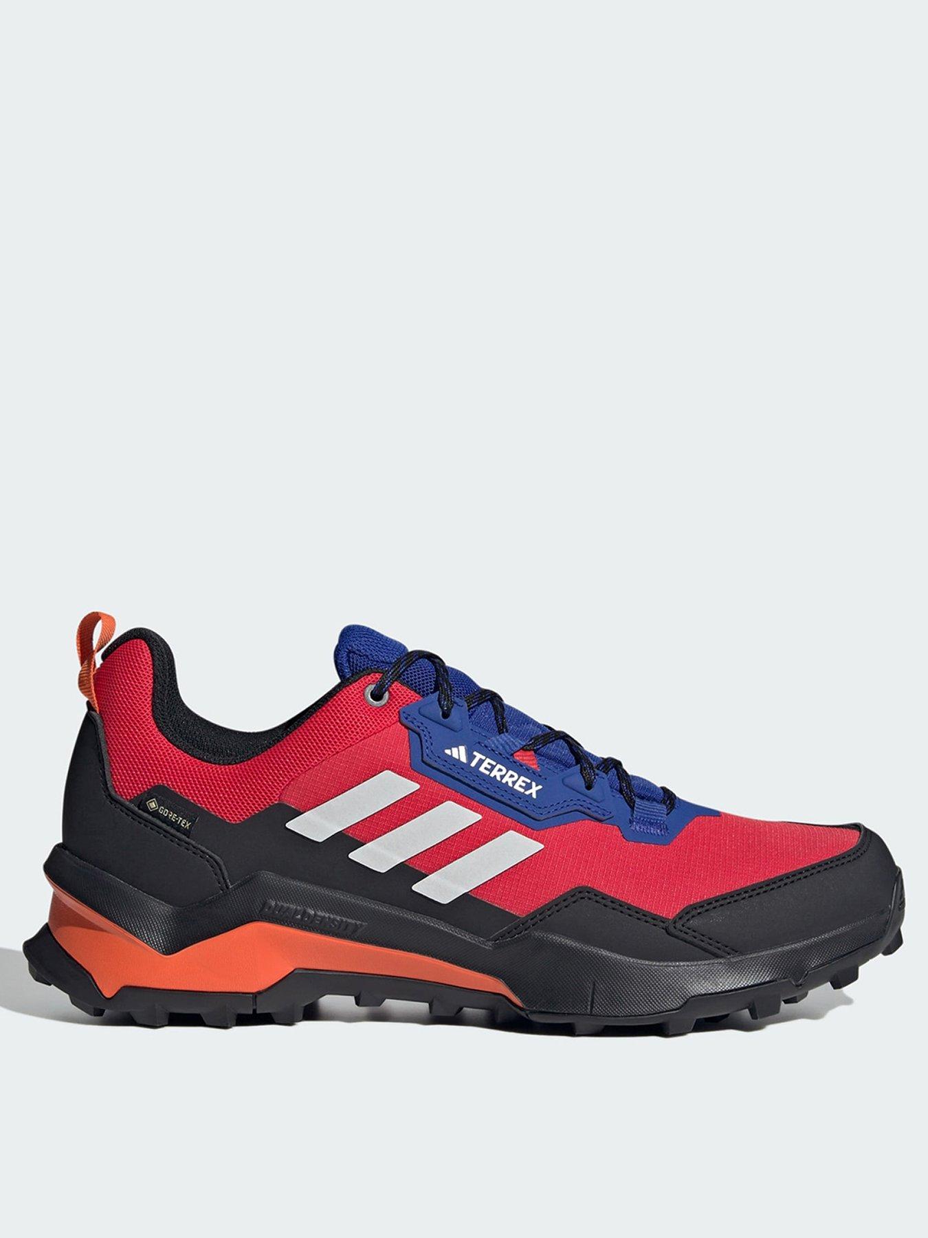  image of adidas-terrex-ax4-gore-tex-hiking-shoes-red