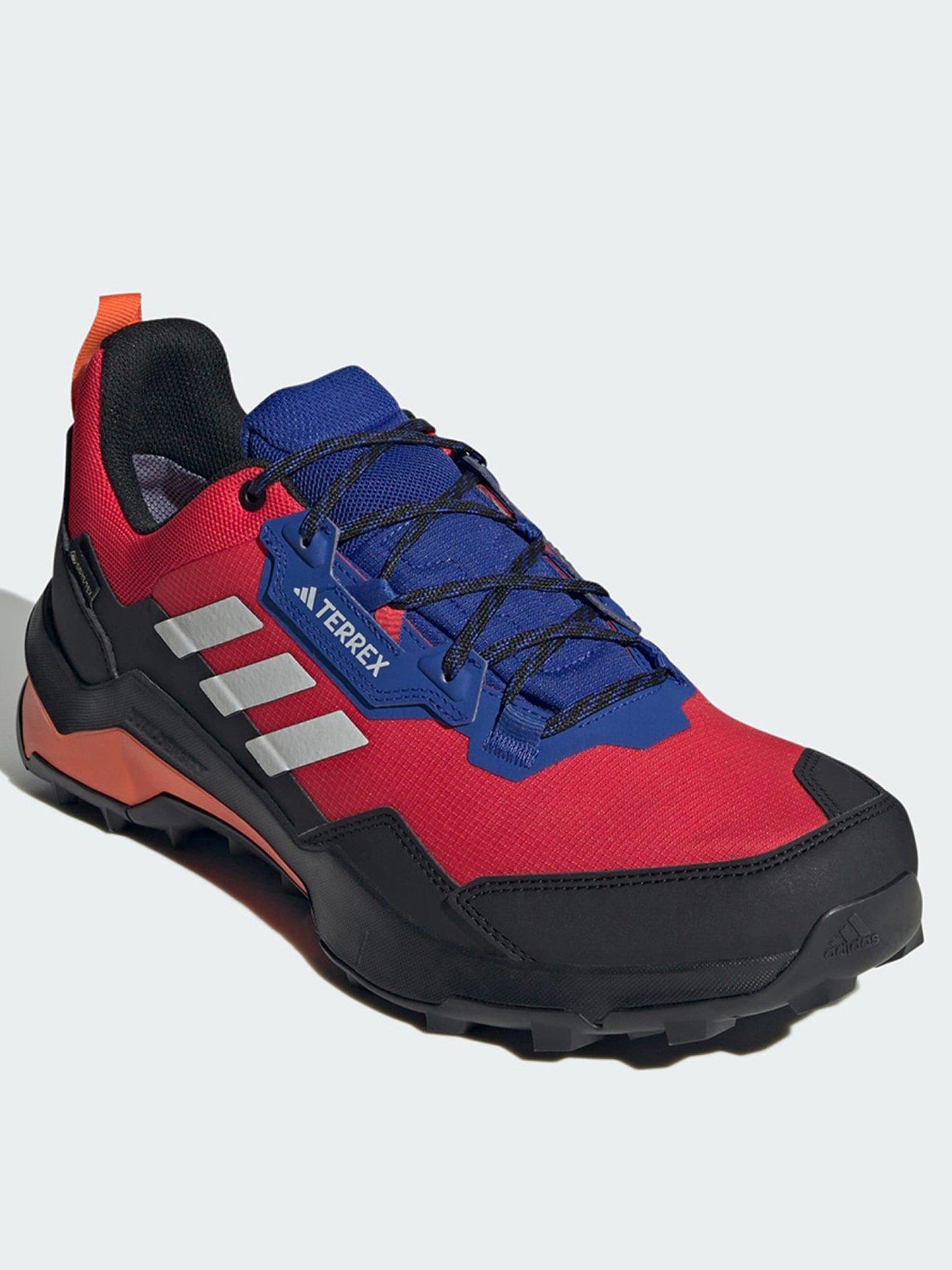  image of adidas-terrex-ax4-gore-tex-hiking-shoes-red