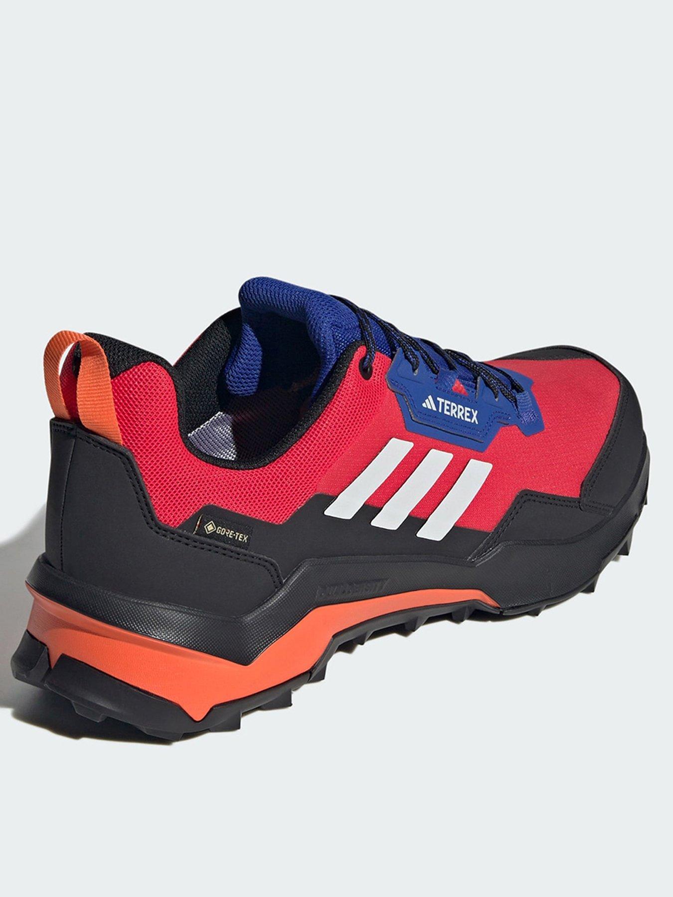  image of adidas-terrex-ax4-gore-tex-hiking-shoes-red