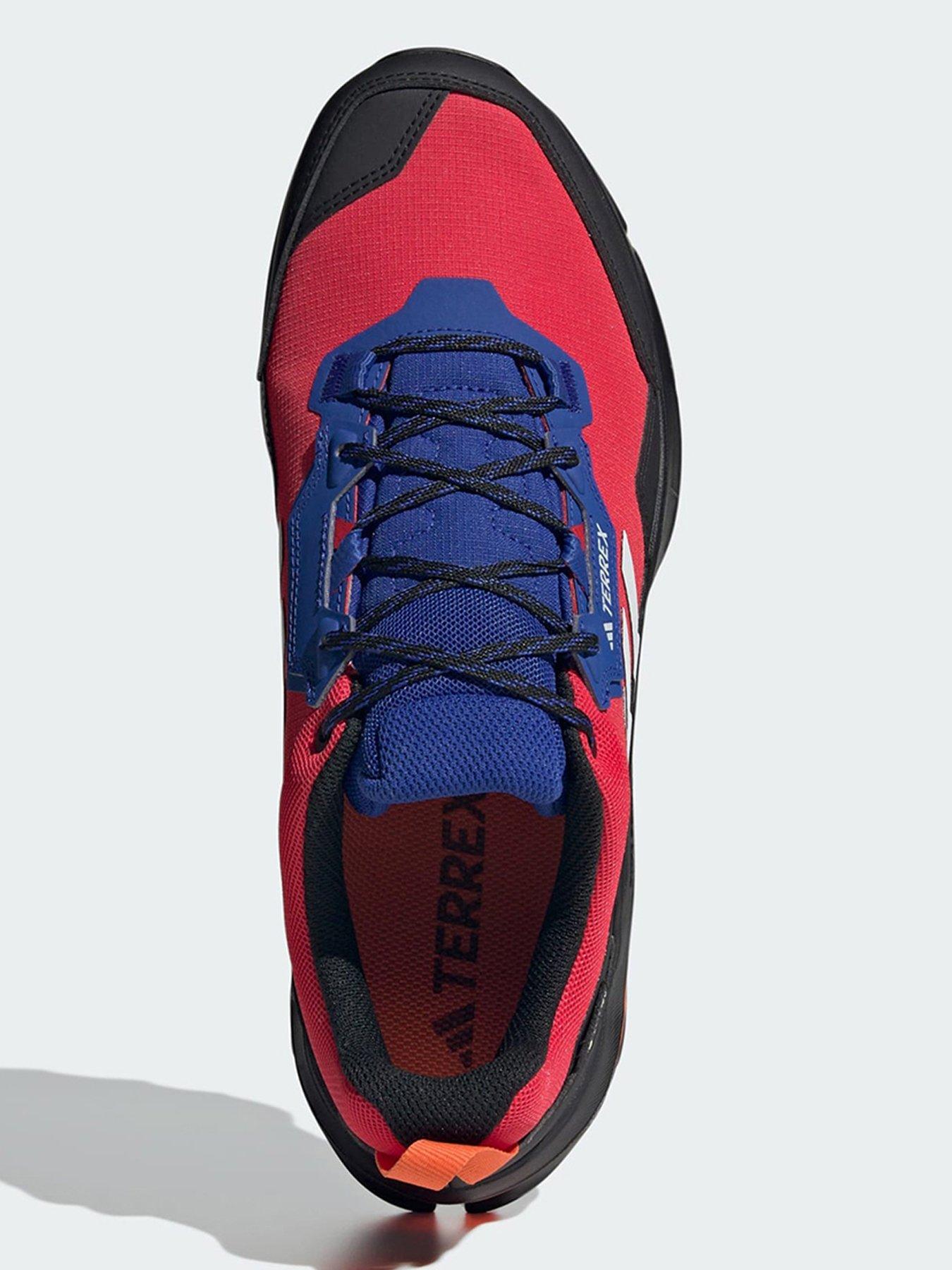  image of adidas-terrex-ax4-gore-tex-hiking-shoes-red