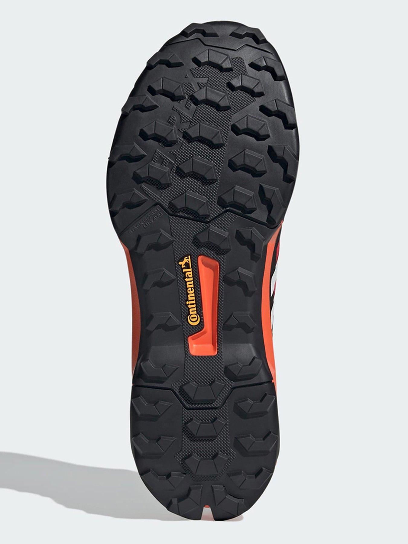  image of adidas-terrex-ax4-gore-tex-hiking-shoes-red