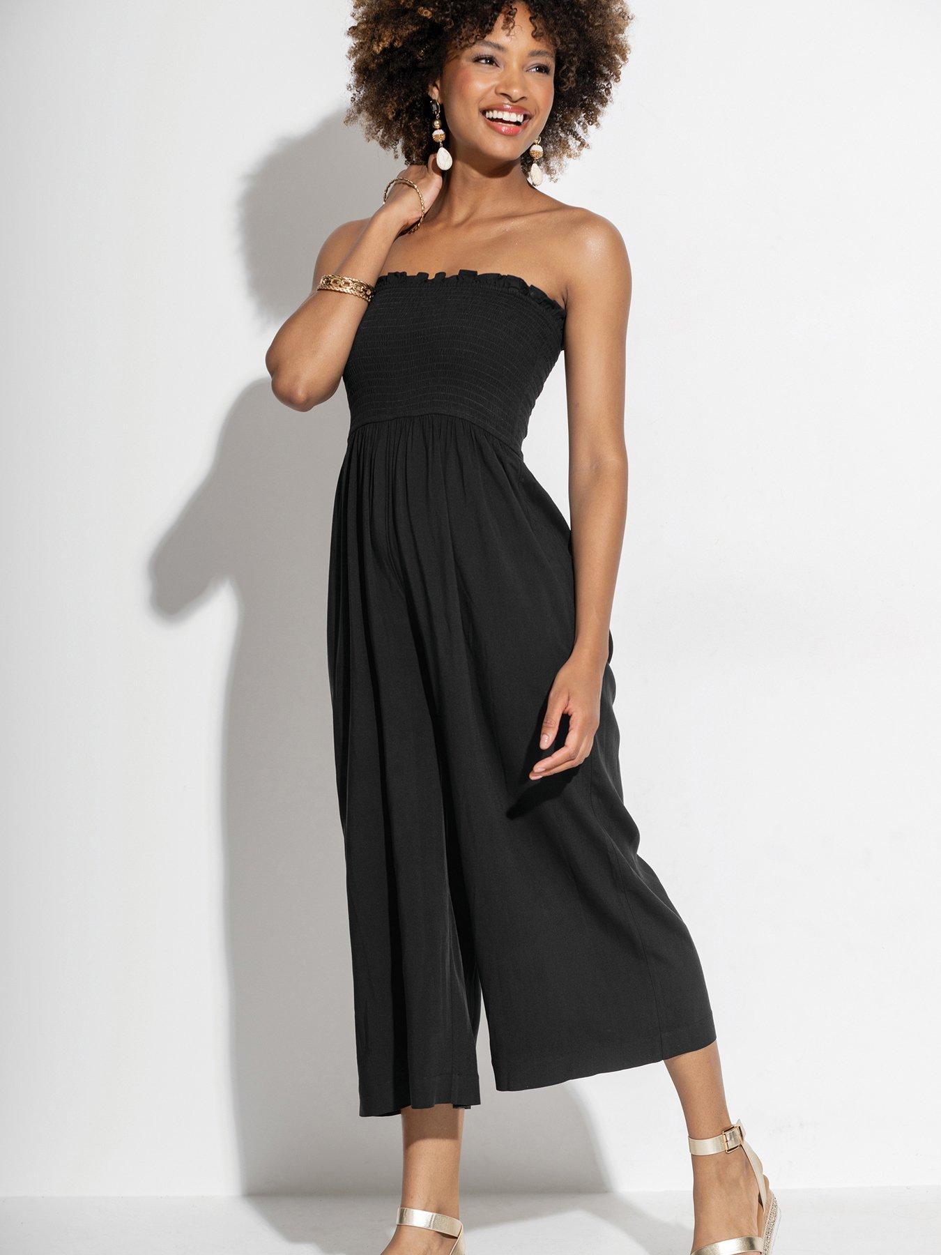pour-moi-strapless-shirred-bodice-crop-leg-beach-jumpsuit