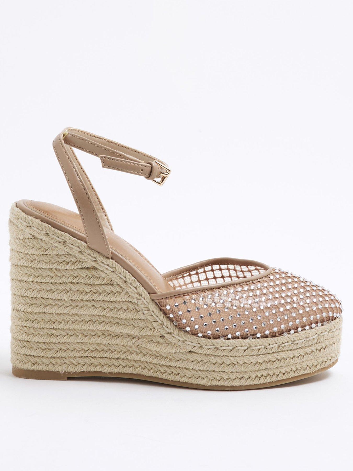undefined Espadrille Diamante Wedges
