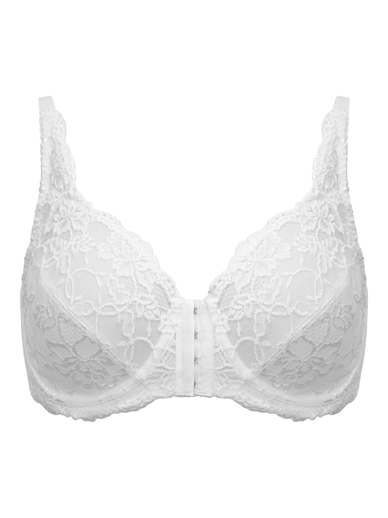  image of pour-moi-rosalind-non-padded-underwired-front-fastening-bra-b-g