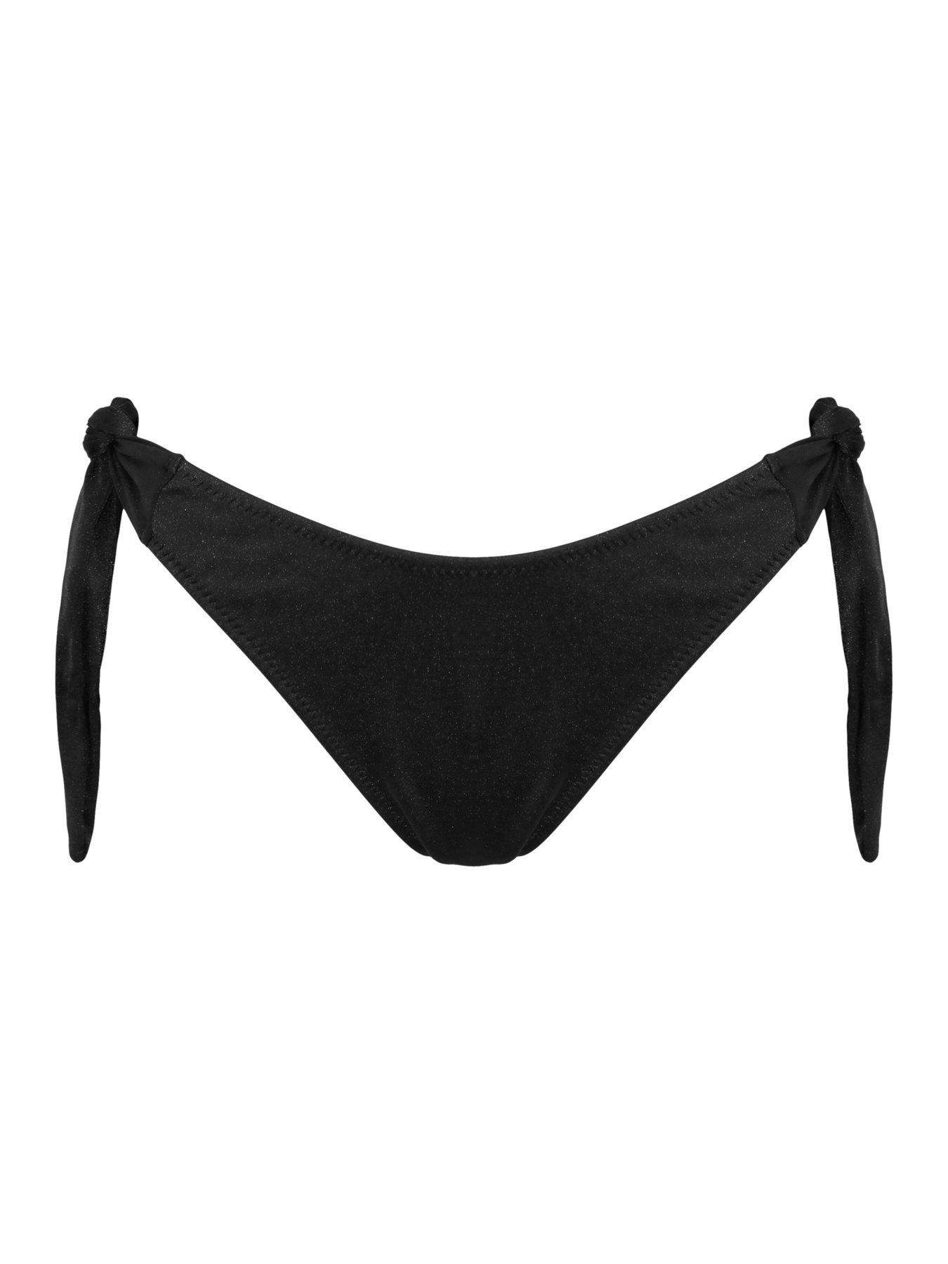 Image 3 of 4 of Pour Moi St Kitts Tie Side Brief - Black