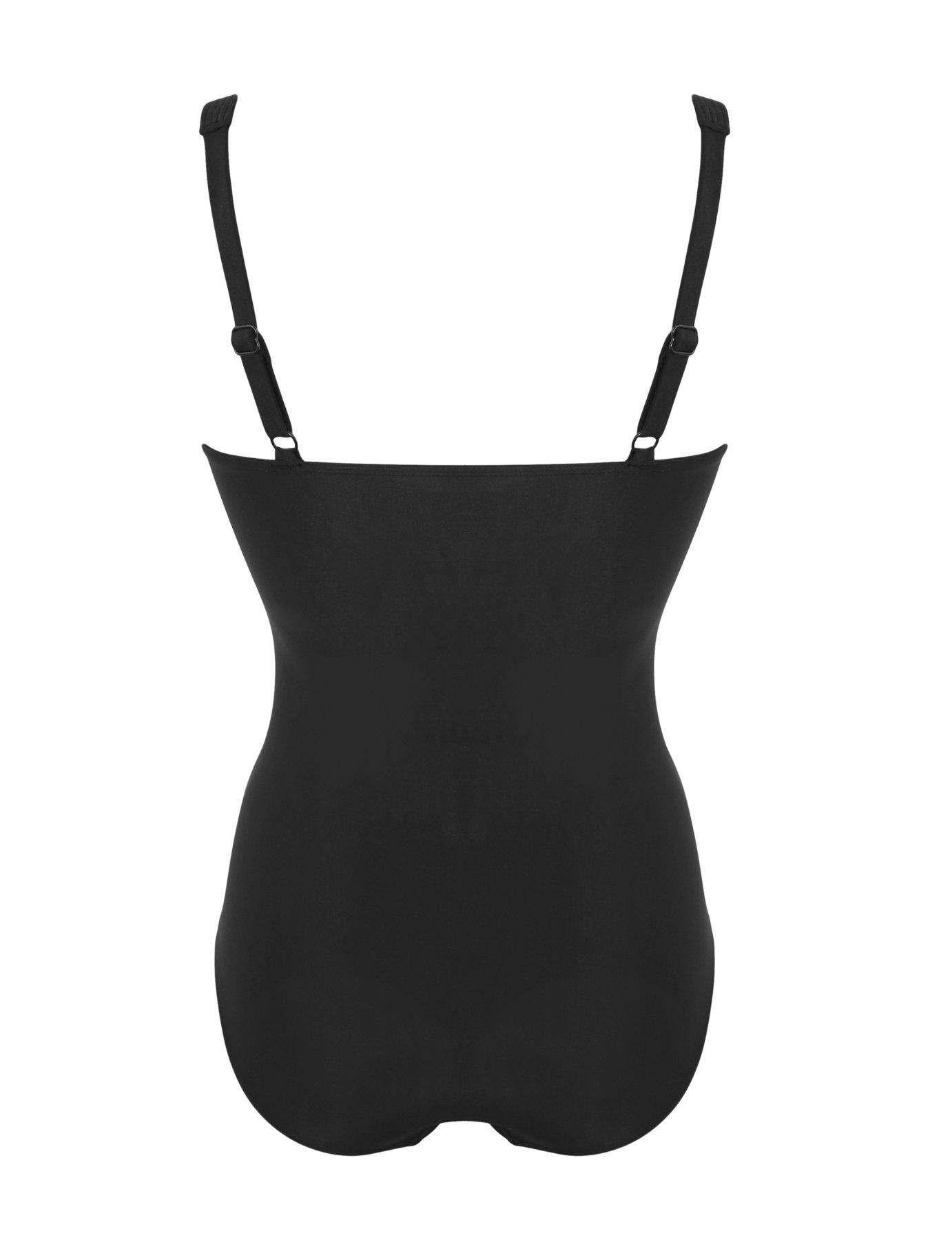 Image 4 of 4 of Pour Moi Santa Barbara Ruched Tummy Control Swimsuit
