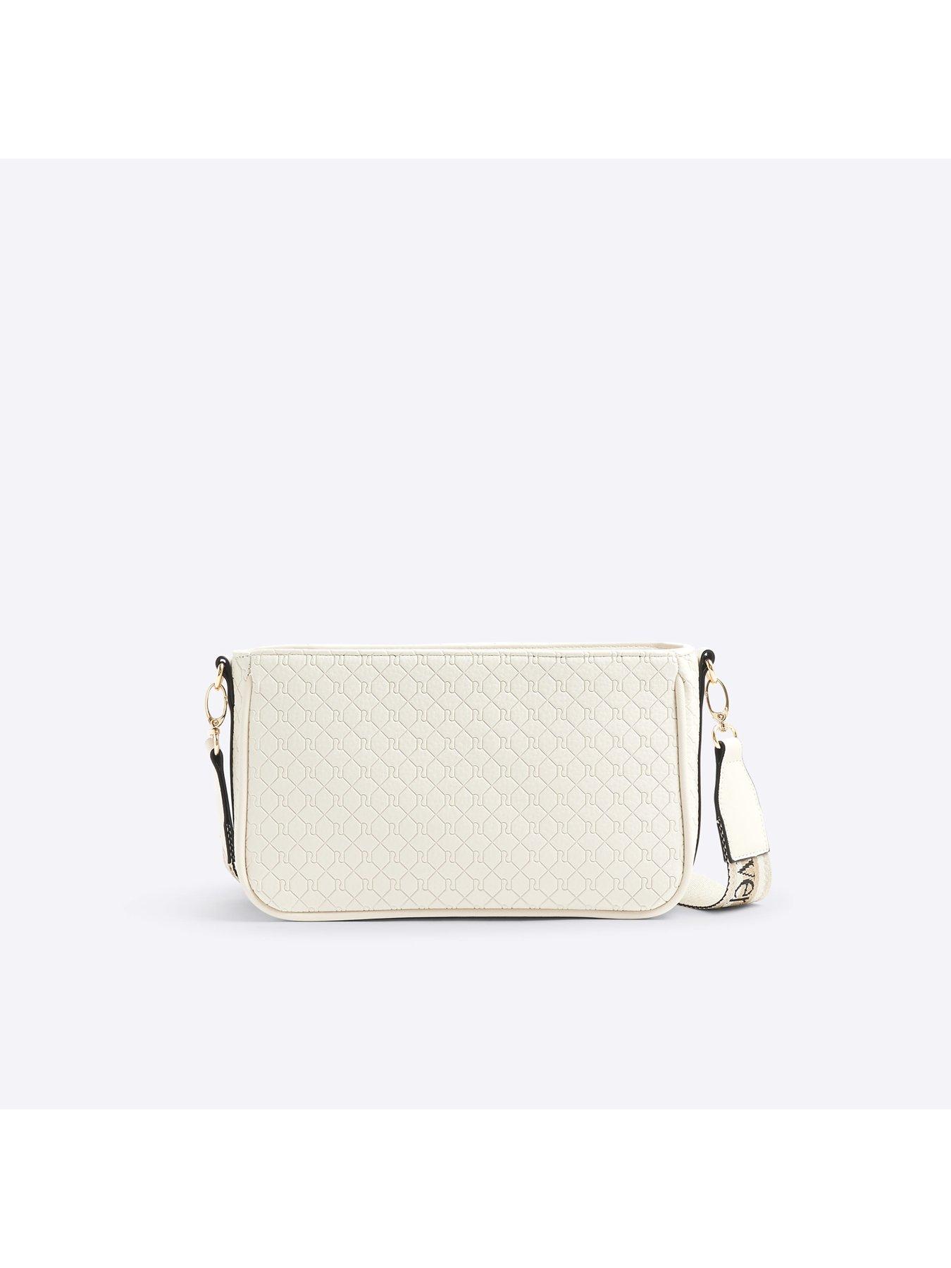  image of river-island-ri-monogram-pouchette-cross-body-bag
