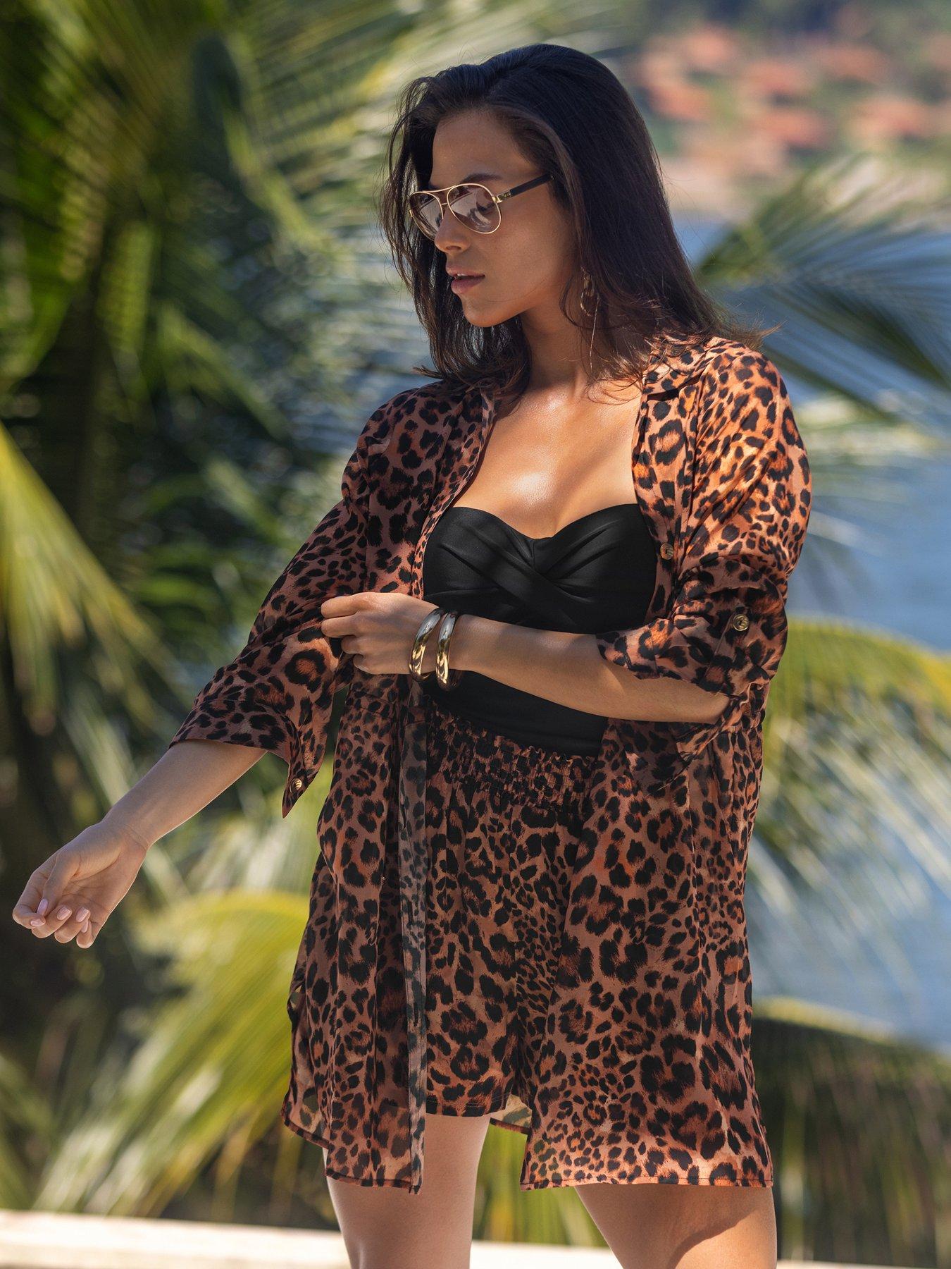  image of pour-moi-chiffon-button-through-beach-shirt