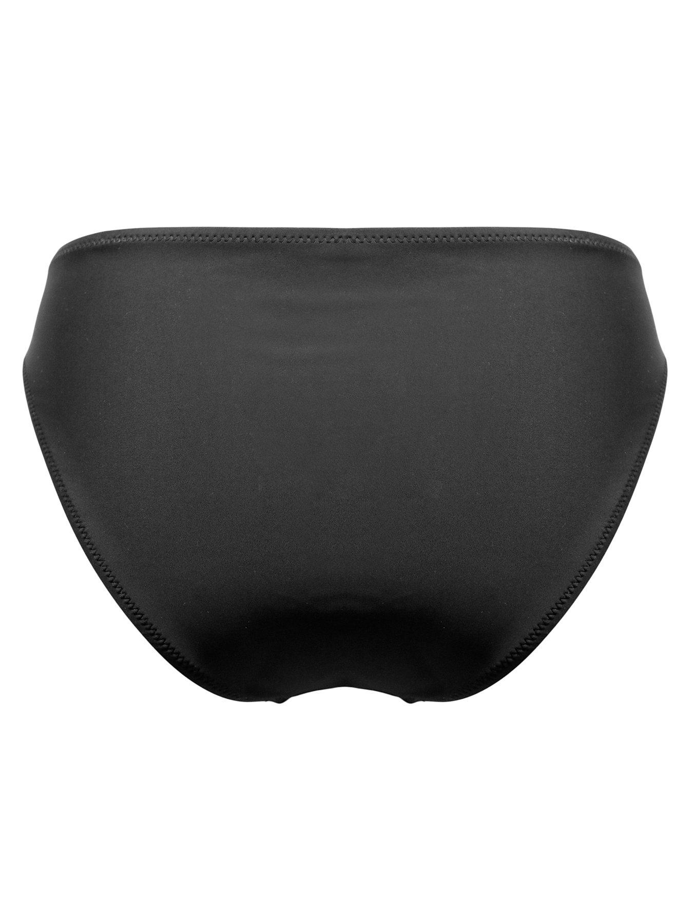 Image 4 of 4 of Pour Moi Maya Bay Belted Bikini Brief - Black