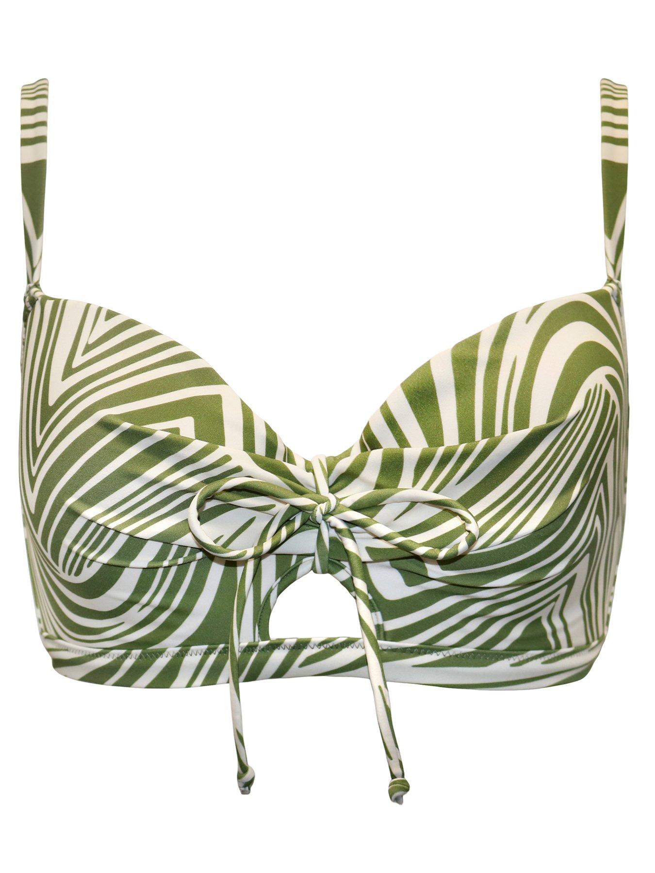  image of pour-moi-maya-bay-padded-underwired-tie-bikini-top