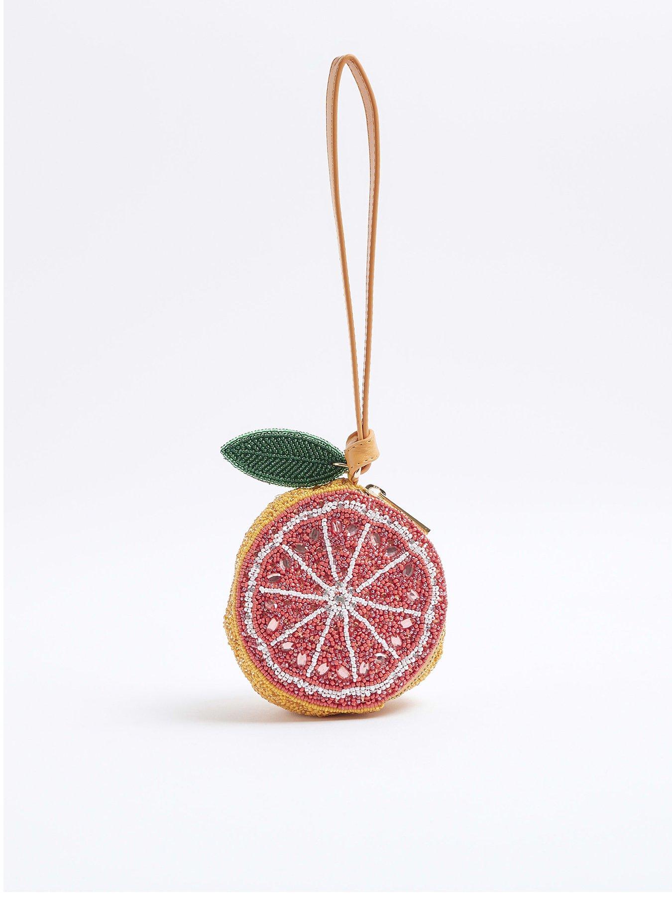 river-island-premium-beaded-grapefruit-bag
