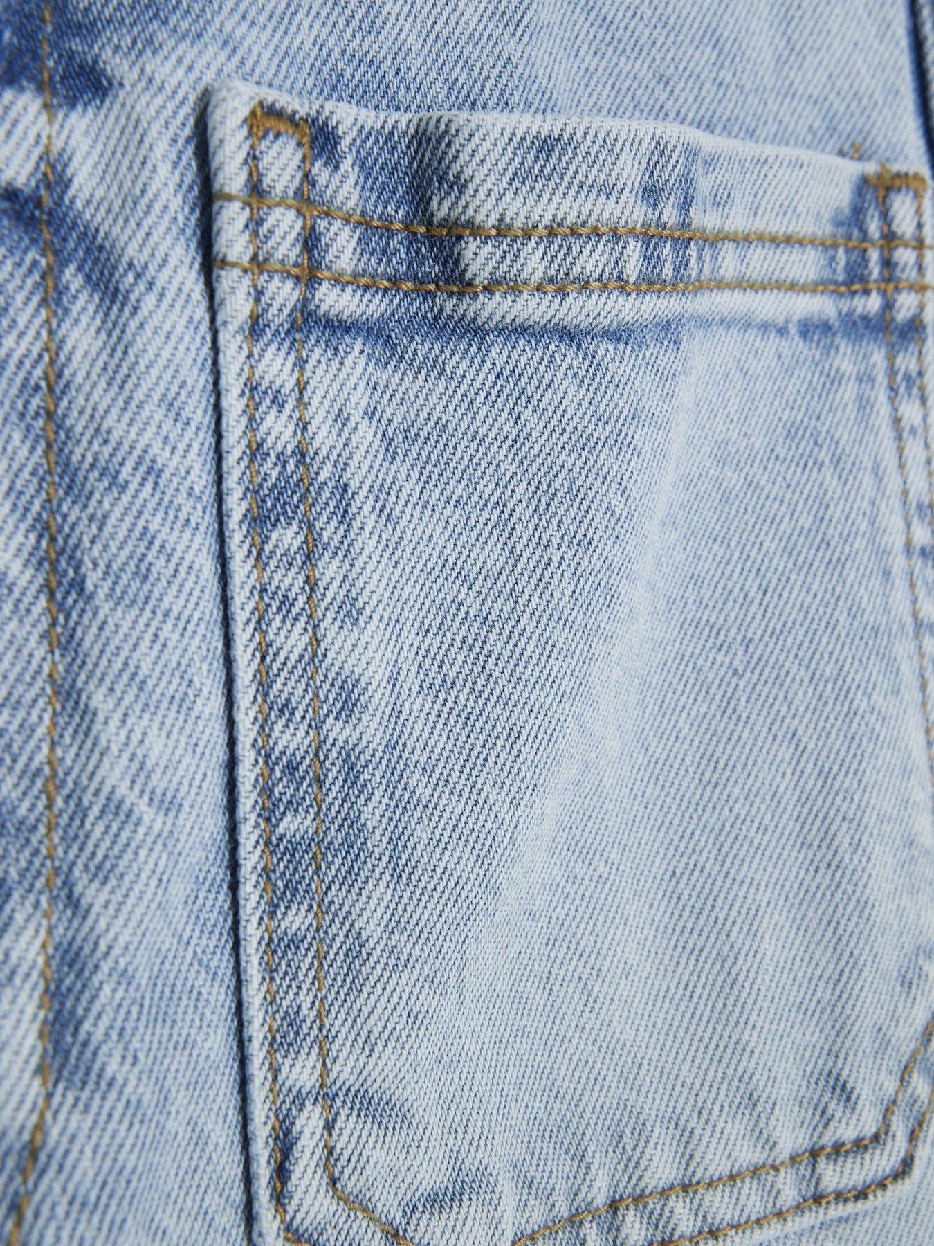  image of river-island-high-waisted-front-pocket-wide-leg-jeans