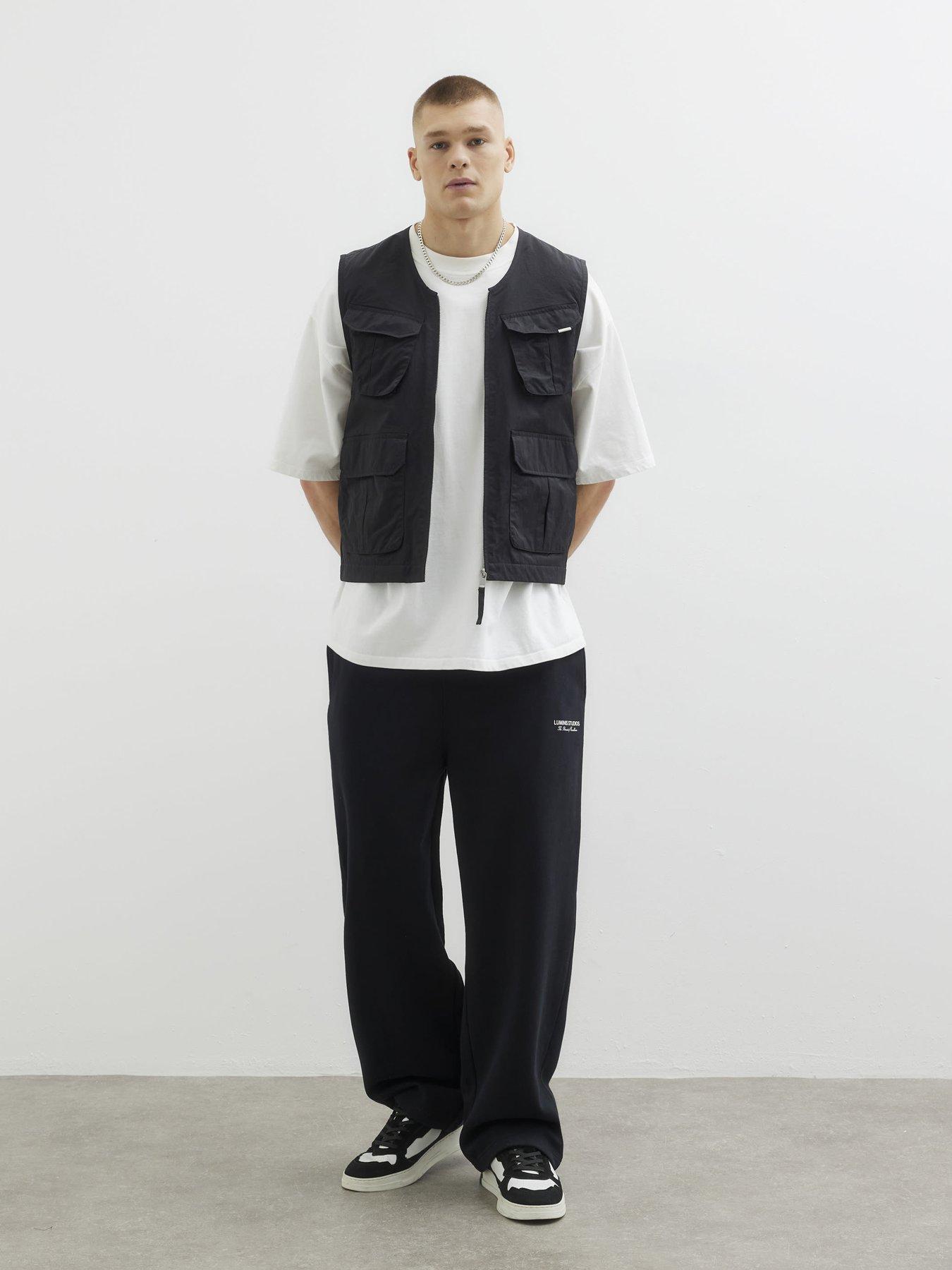 image of river-island-multi-utility-pockets-gilet