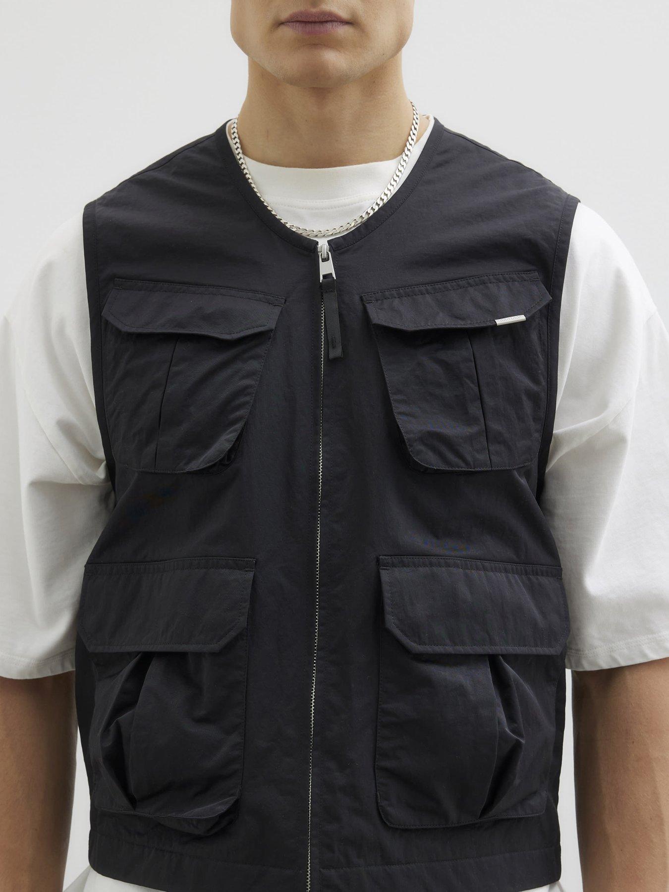  image of river-island-multi-utility-pockets-gilet