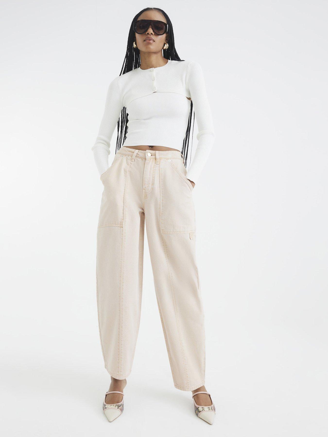river-island-canvas-barrel-leg-trousers
