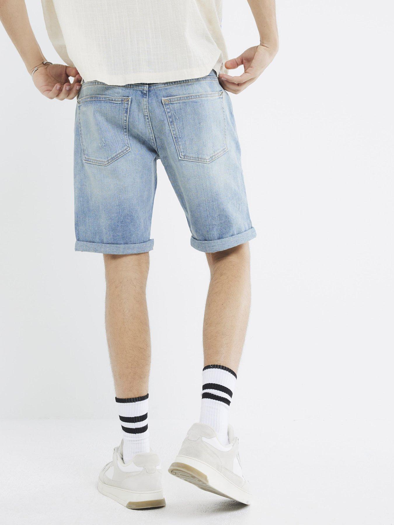 Image 3 of 5 of River Island Denim Shorts 2 Pack
