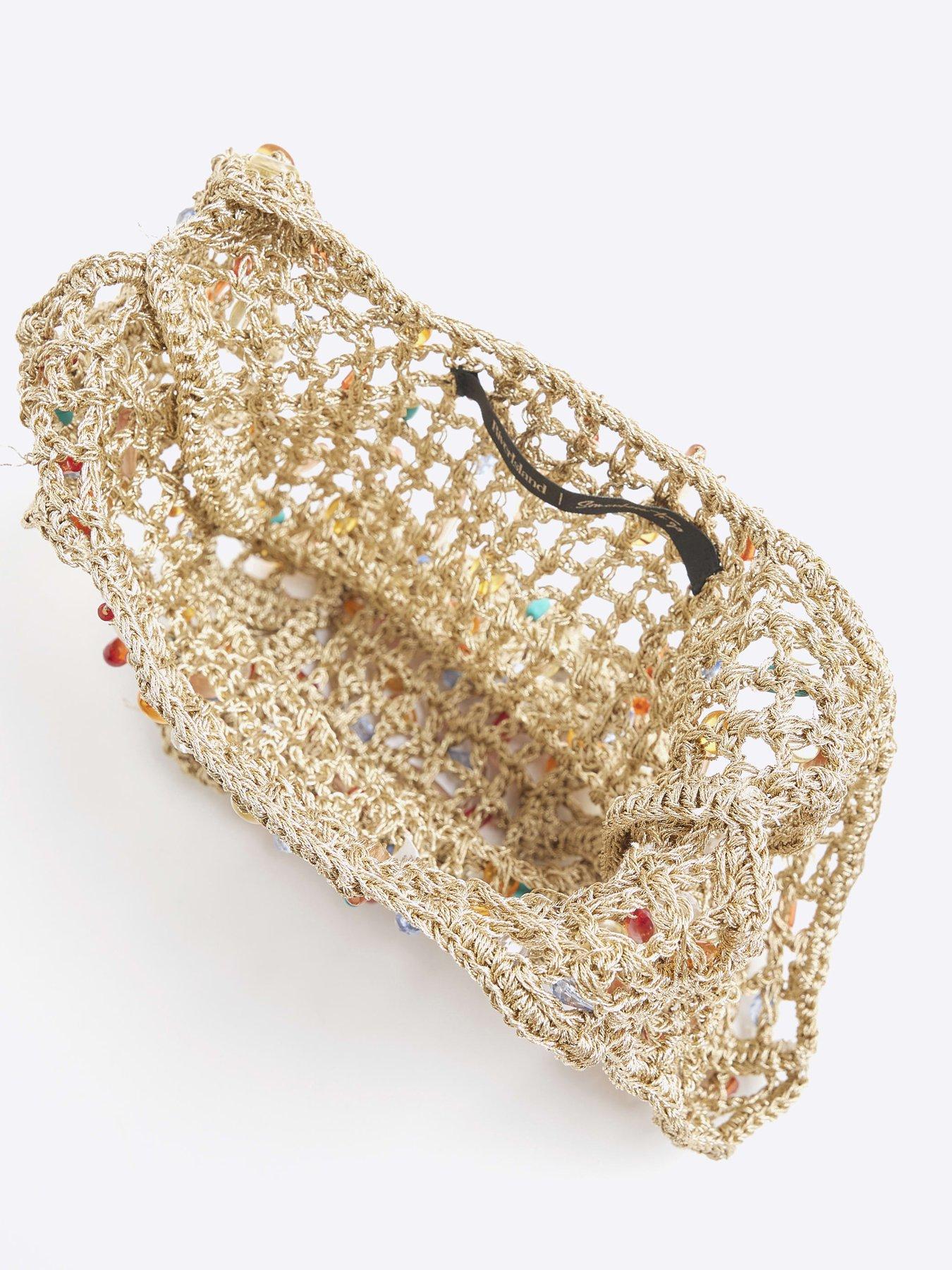  image of river-island-beaded-grab-bag