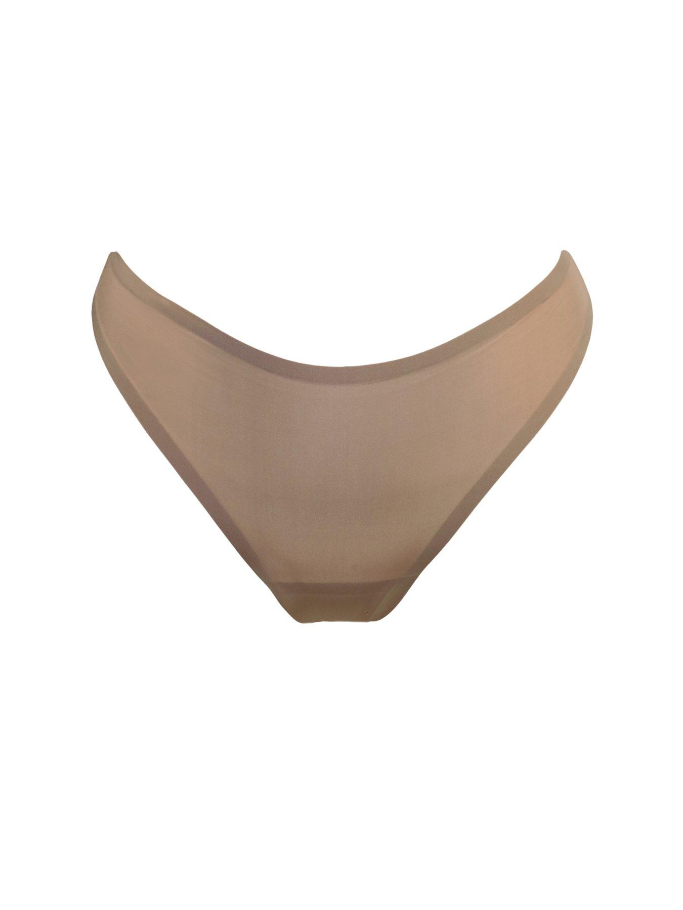 Image 3 of 4 of Pour Moi Bonded No VPL Thong - Natural