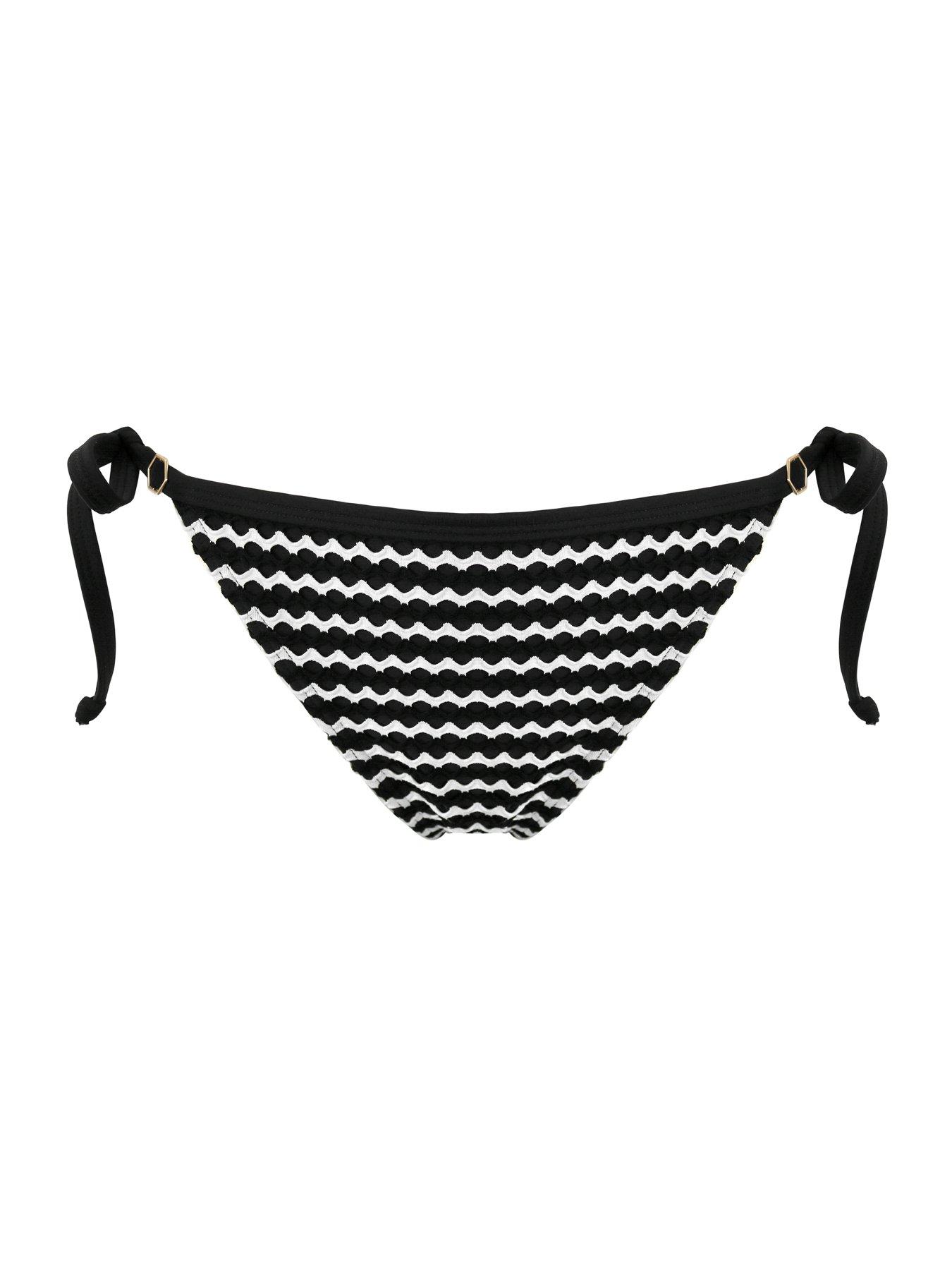 Image 3 of 4 of Pour Moi Sun City Crochet Tie Side Bikini Brief
