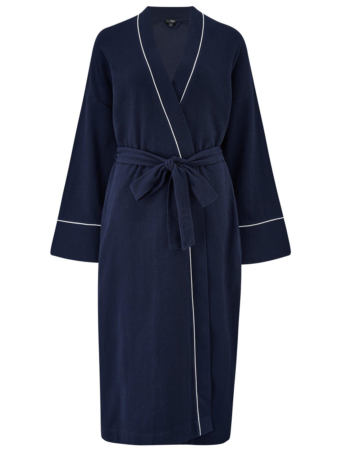  image of pour-moi-waffle-loungewear-dressing-gown